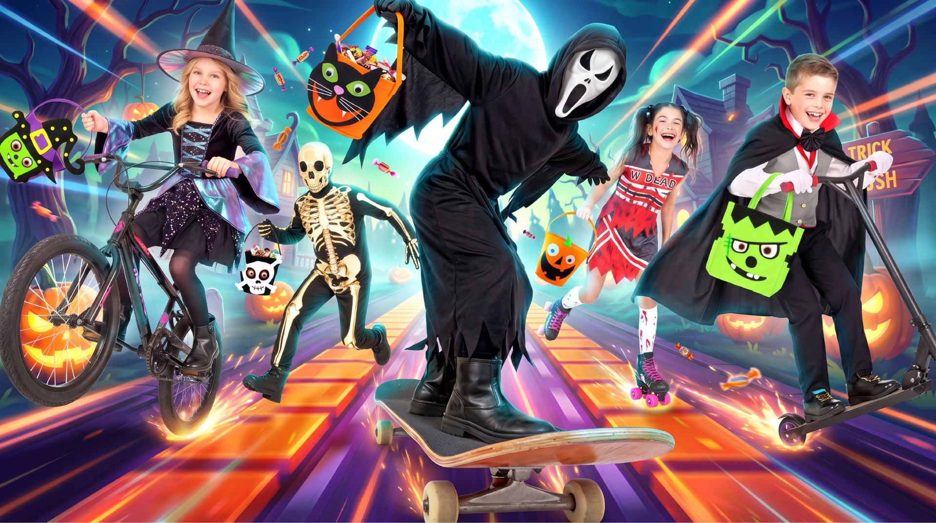 Children's Party<br/><small>Trick or Treat</small><br/><small>Halloween</small>